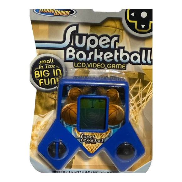 Vintage Super Basketball LCD Game by Techno Source Pocket Size - Picture 5 of 11